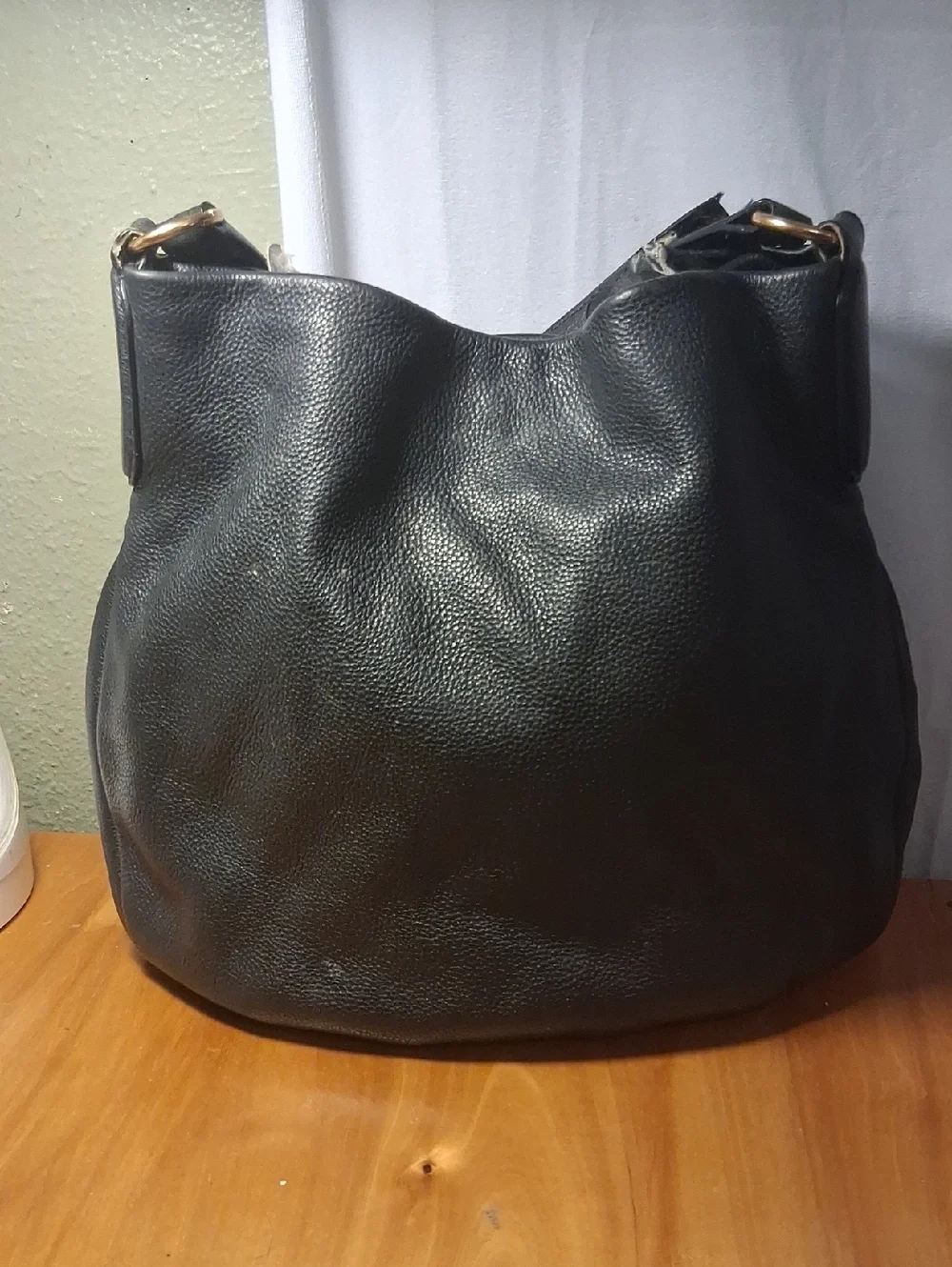Marc By Marc Jacobs Black Leather Hobo Shoulder Bag